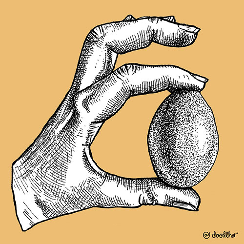 doodlher-inktober-egg